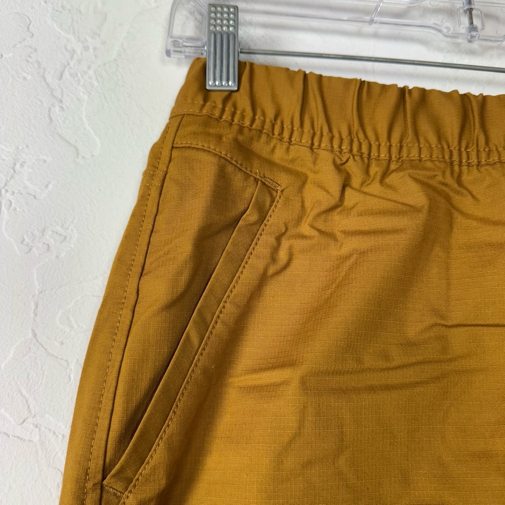 Prana Skirt Skort Double Peak Antique Bronze Khaki Brown Utility Pull On Lined - Picture 4 of 8